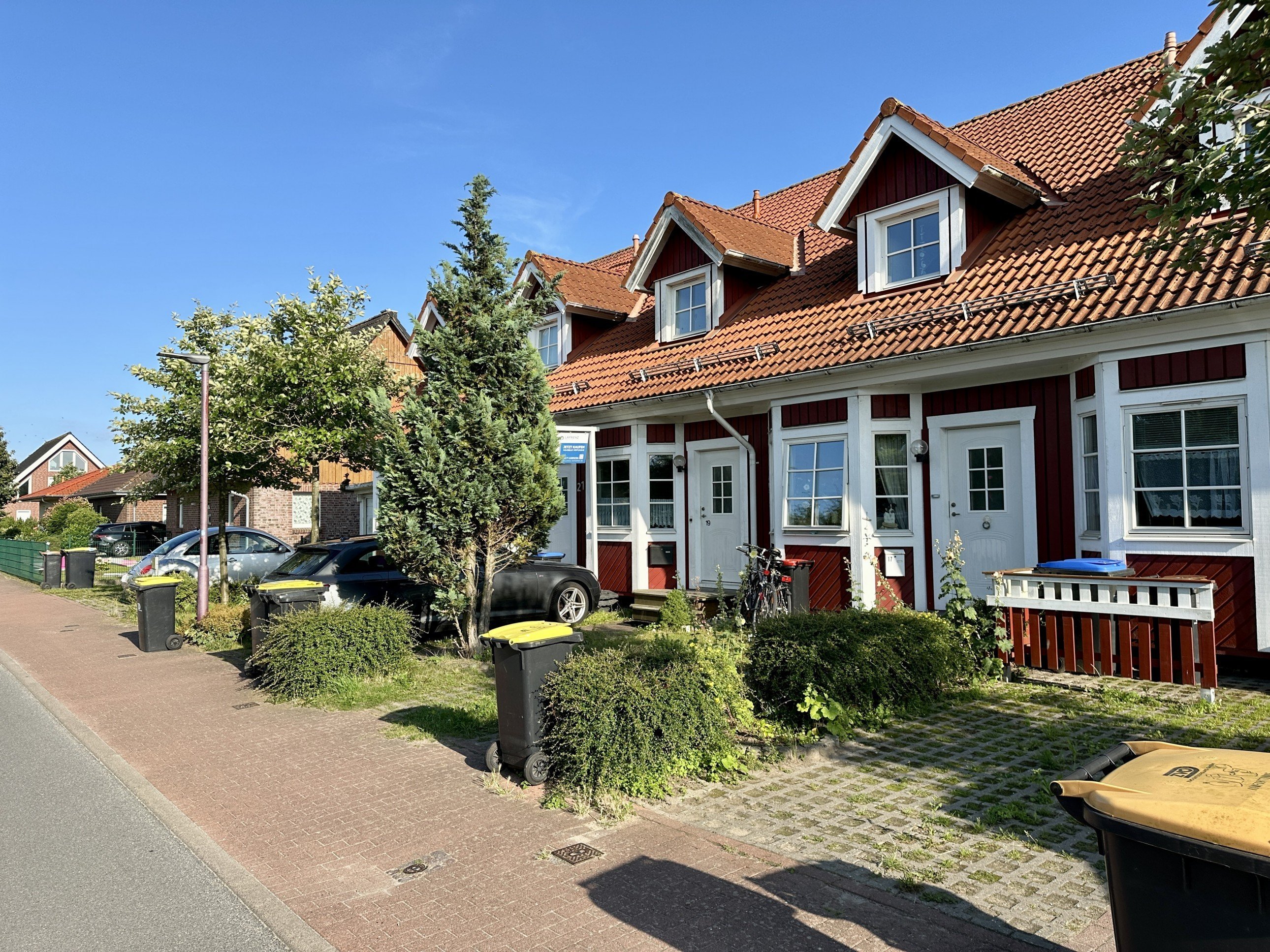 Foto Fehmarn - S��es Schwedenhaus in Hafenn�he