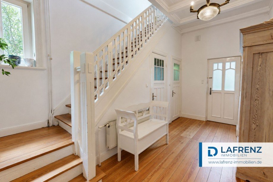 Treppe ins Obergeschoss Einfamilienhaus Hamburg / Rahlstedt