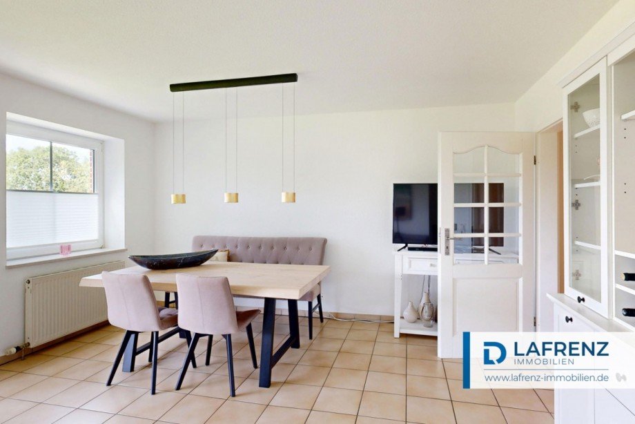 Wohnzimmer Etagenwohnung Fehmarn