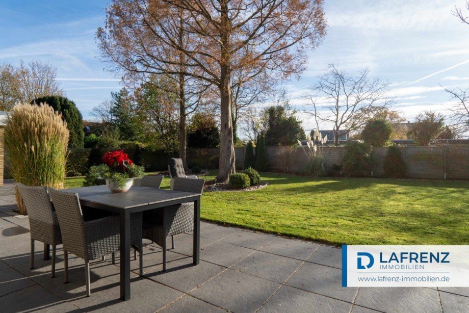 Terrasse nach S�den Bungalow Fehmarn