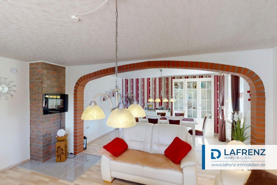 Wohnzimmer-Haupthaus-2 Zweifamilienhaus Fehmarn