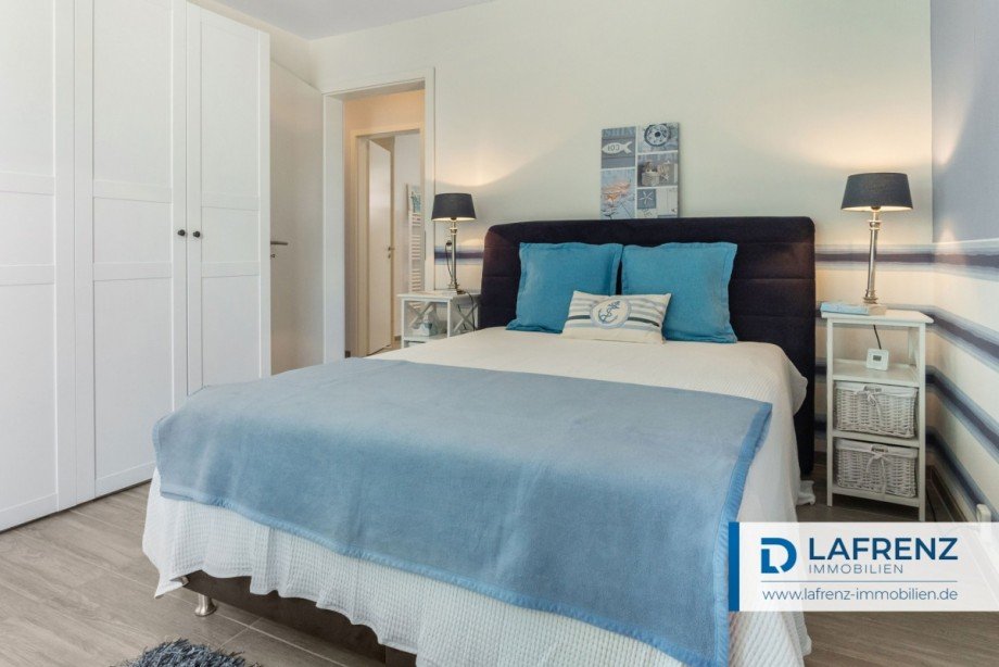 Schlafzimmer Bungalow Fehmarn