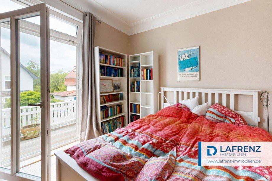 Schlafzimmer-im-Obergeschoss Einfamilienhaus Hamburg / Rahlstedt