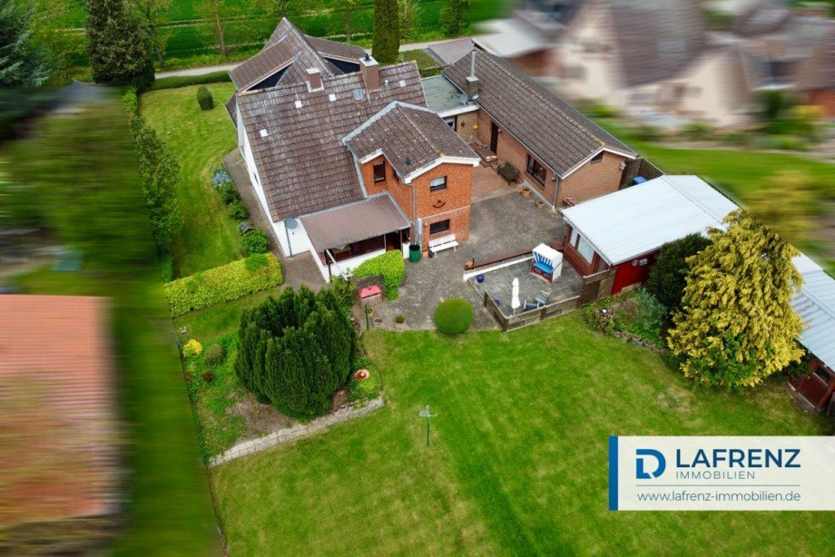 Grundst�cks�bersicht Einfamilienhaus Schashagen
