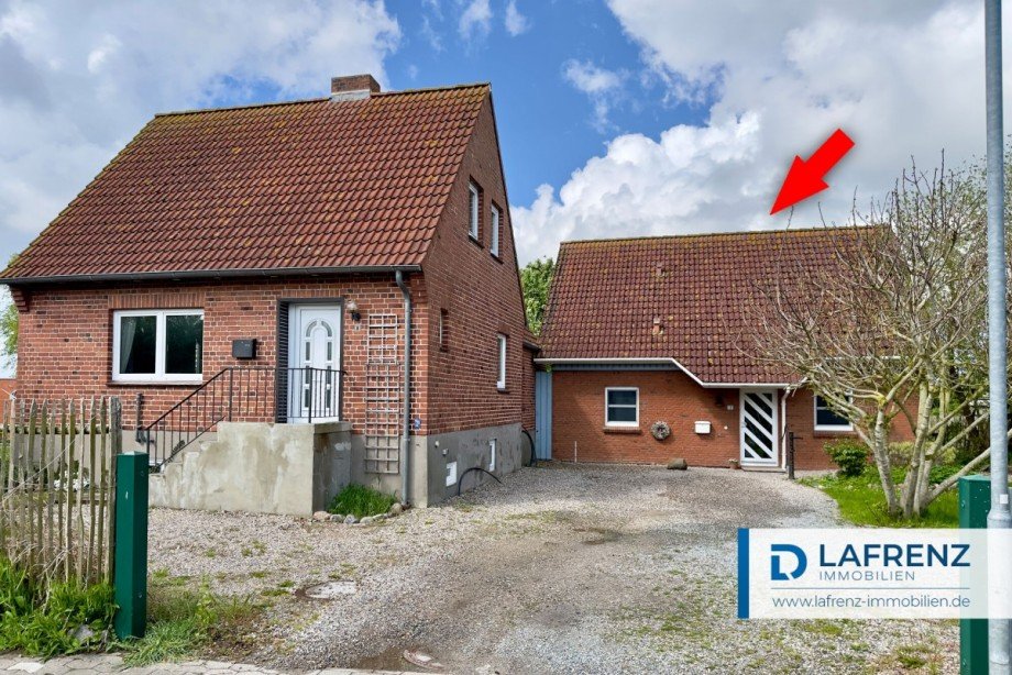 Ansicht-von-der-Einfahrt Einfamilienhaus Fehmarn
