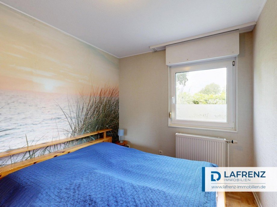 Schlafzimmer 1 Bungalow Fehmarn