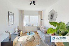Wohnzimmer-4 Sch�ner Wohnen in ruhiger Lage - Saniertes Reihenendhaus mit Garten nach S�den
