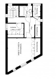 Grundriss-Dachgeschoss Mitten im Leben - Ein kleines Haus im Eutiner Stadtkern!