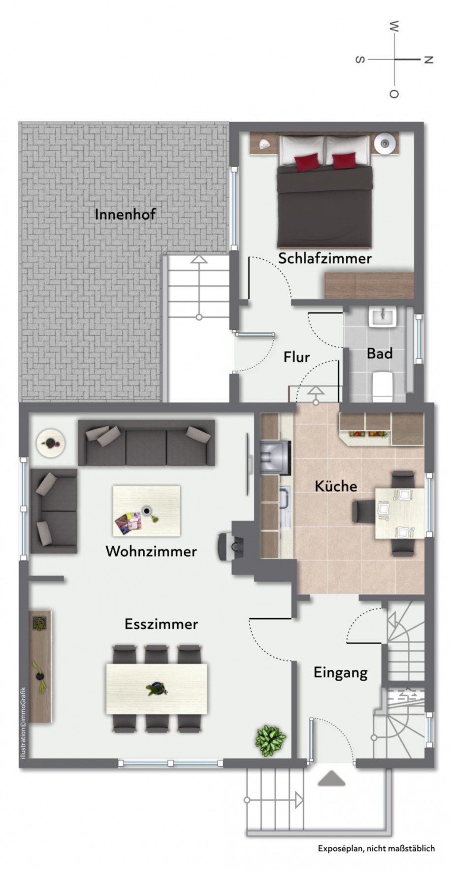 Erdgeschoss Einfamilienhaus Fehmarn