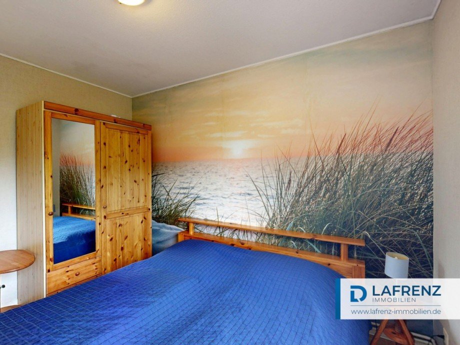 Schlafzimmer 1 Bungalow Fehmarn