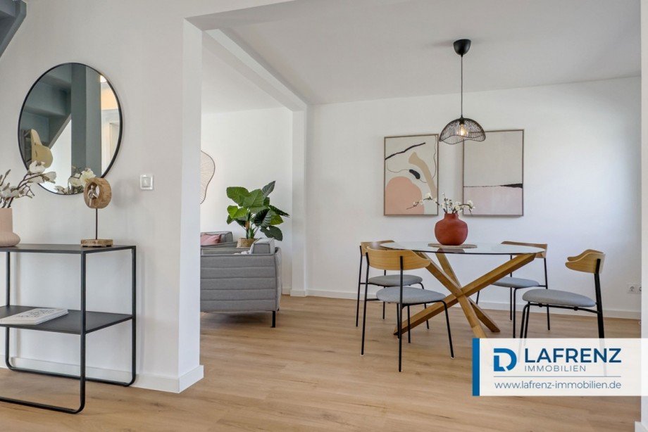 Wohnzimmer-3 Reihenendhaus Fehmarn