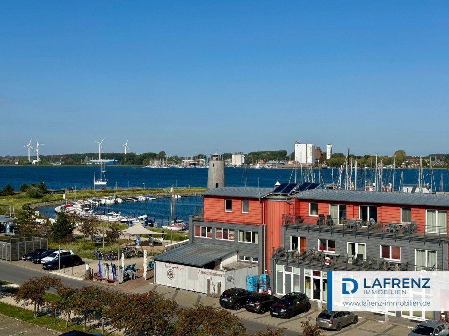 Ausblick auf den Binnesee Etagenwohnung Fehmarn
