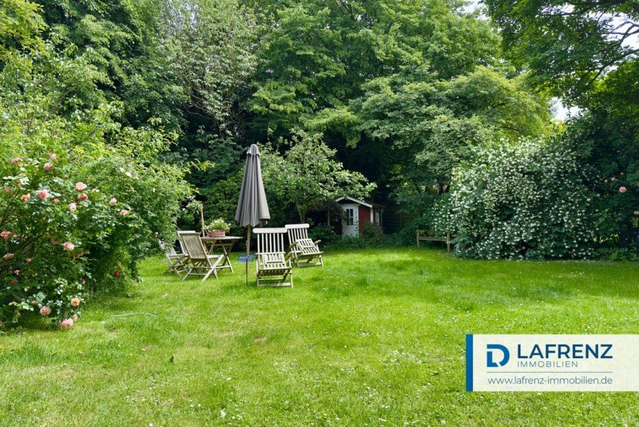 Traumhafter-Garten-mit-viel-Privatsph�re Einfamilienhaus Hamburg / Rahlstedt