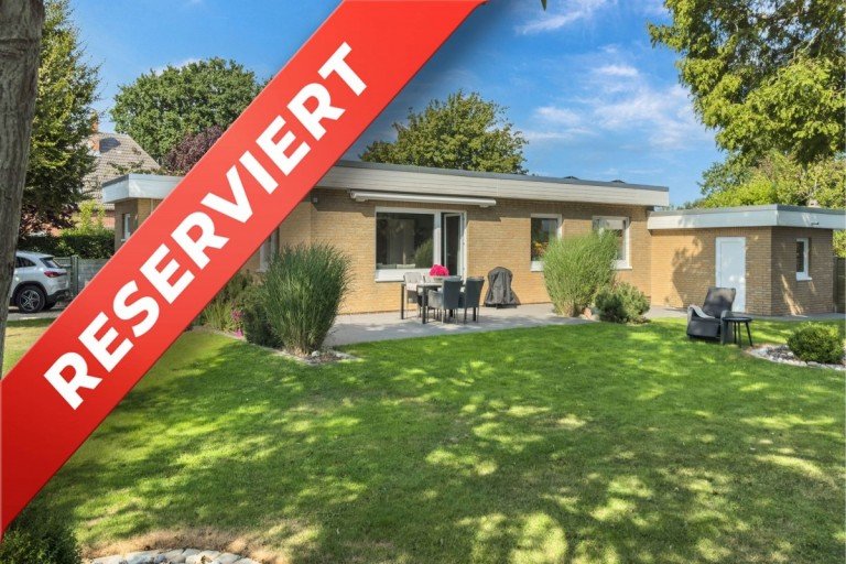 sonnige-Terrassenansicht Fehmarn Bungalow Strandl�ufer! Sanierter Bungalow an der Ostsee mit herrlichem Garten