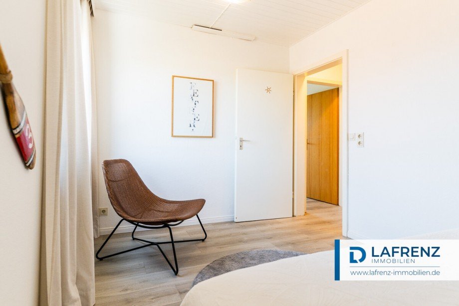 Schlafzimmer Dachgeschoss Doppelhaush�lfte Gr�mitz / Lenste