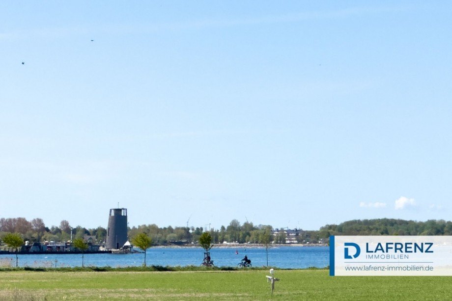 Ausblick von der Terrasse Erdgeschosswohnung Fehmarn