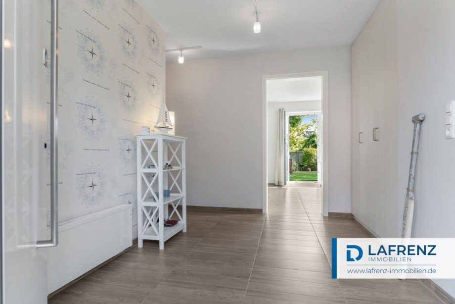 Eingangsbereich Bungalow Fehmarn