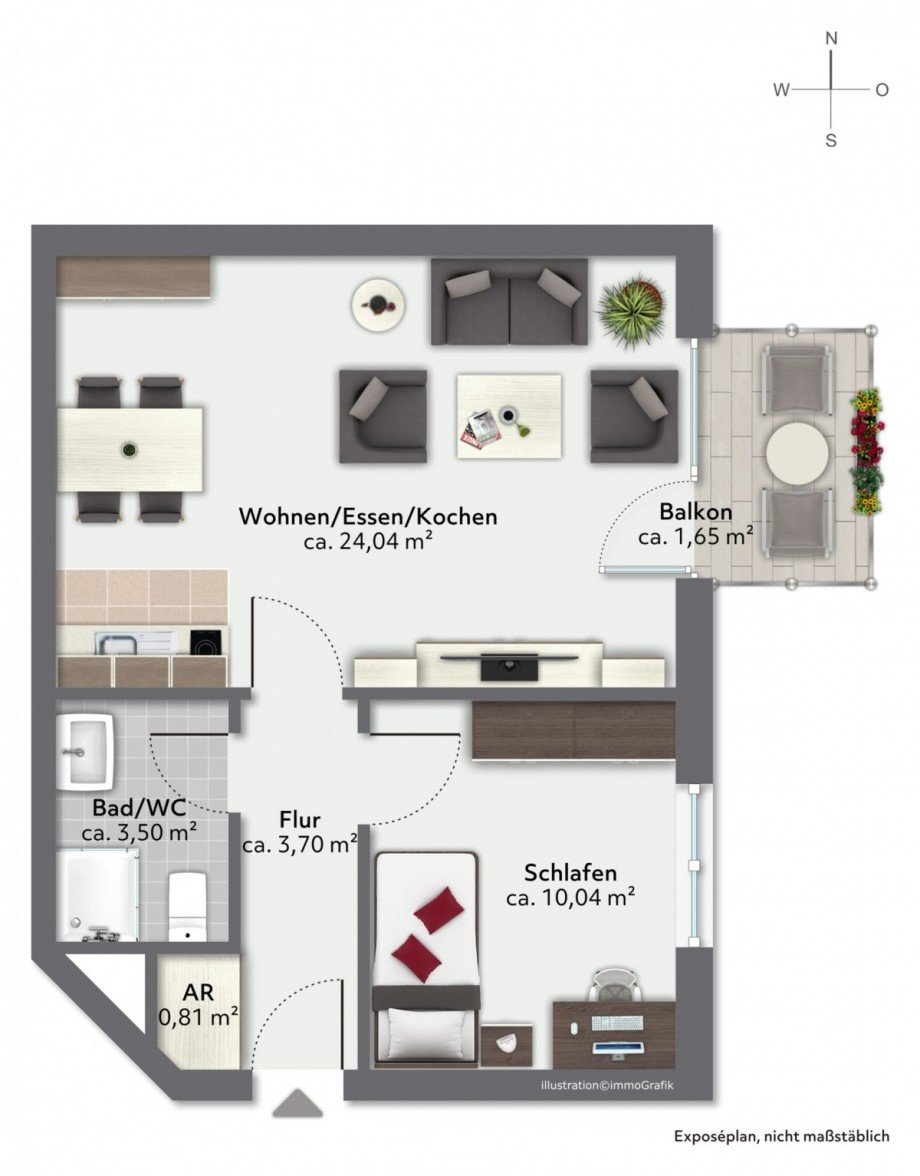 Grundriss Etagenwohnung Buchholz