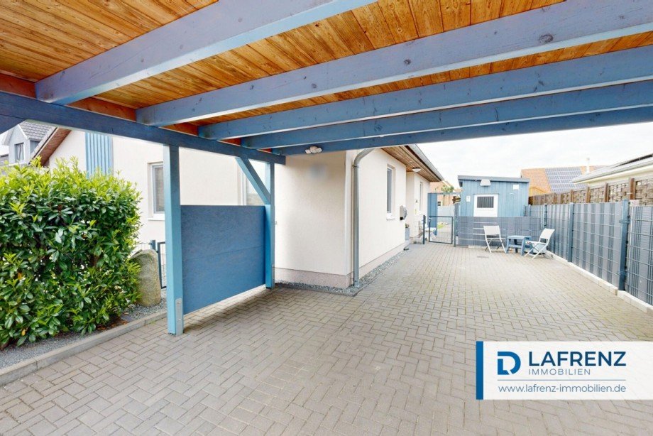 gro�er Carport Bungalow Gro�enbrode