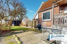 Terrasse-Ansich2 Inselklassiker in der N�he des S�dstrands mit sonnigem Garten.