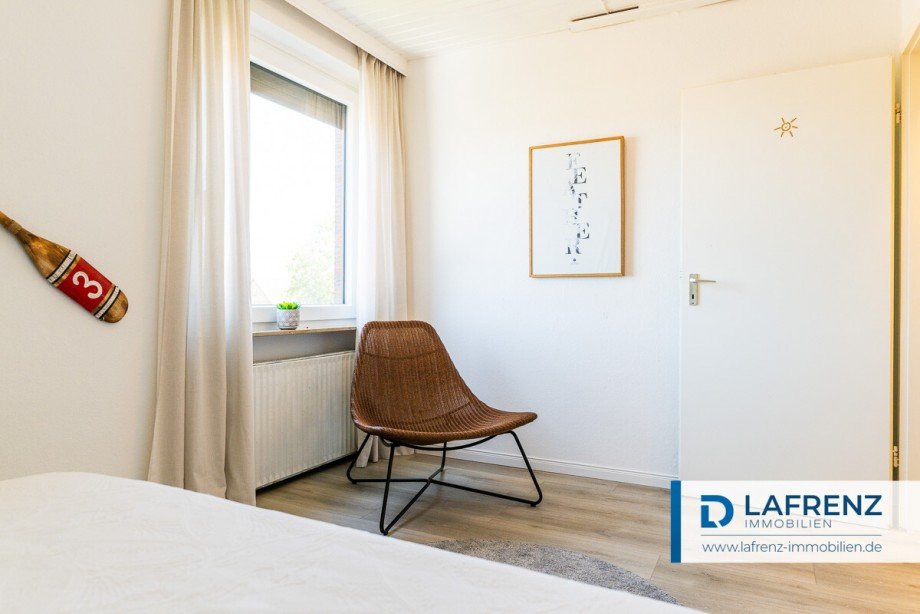 Schlafzimmer Dachgeschoss Doppelhaush�lfte Gr�mitz / Lenste