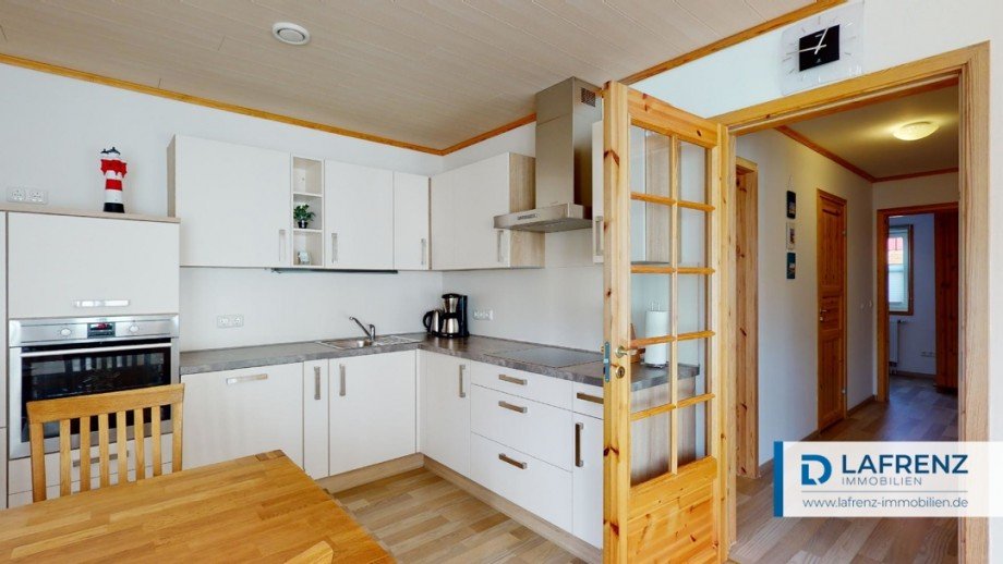 Wohnung im Erdgeschoss K�che Mehrfamilienhaus Fehmarn