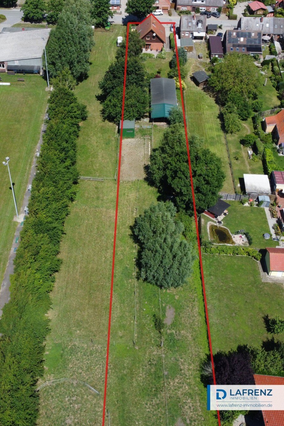Luftbild Einfamilienhaus Fehmarn