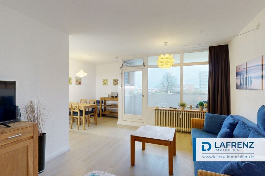 Wohnzimmer Etagenwohnung Heiligenhafen