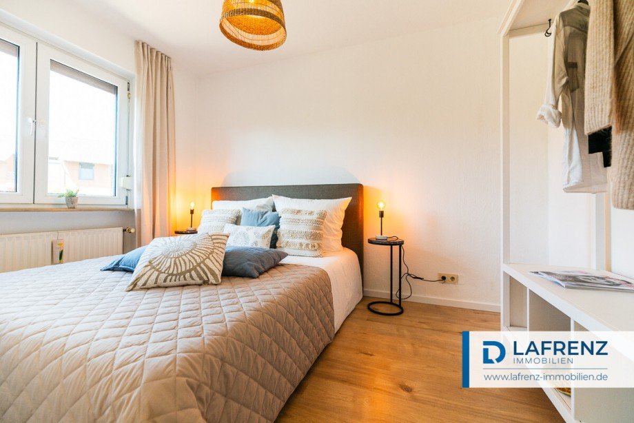 Schlafzimmer Erdgeschoss Doppelhaush�lfte Gr�mitz / Lenste