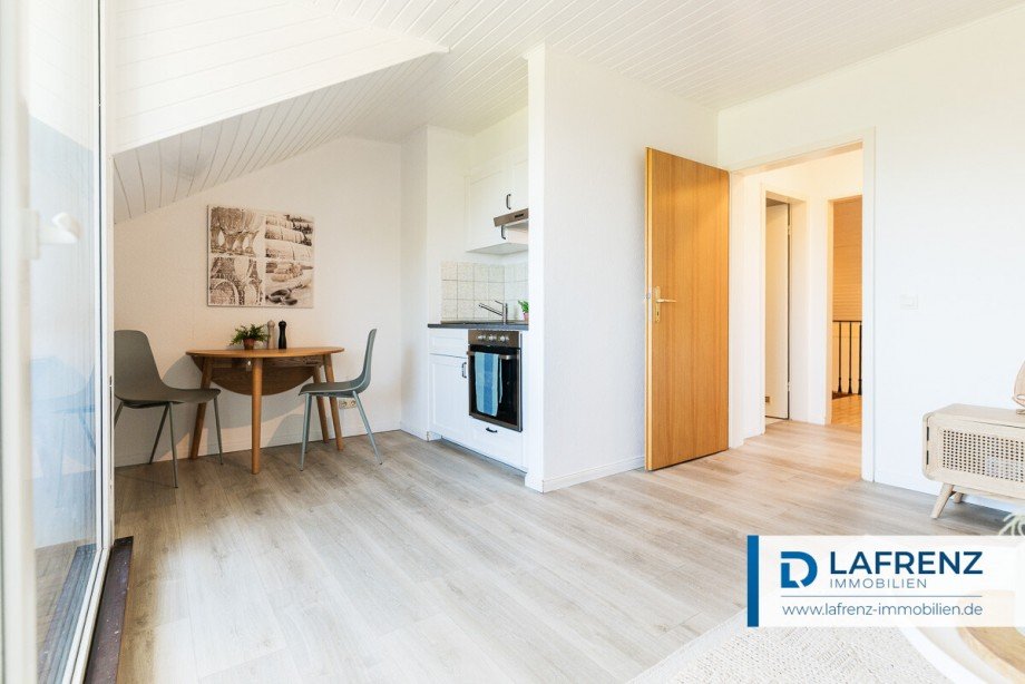 Wohnzimmer Dachgeschoss Doppelhaush�lfte Gr�mitz / Lenste
