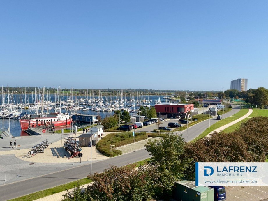 Ausblick auf den Binnesee Etagenwohnung Fehmarn