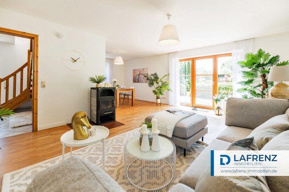 Wohnzimmer Einfamilienhaus Fehmarn
