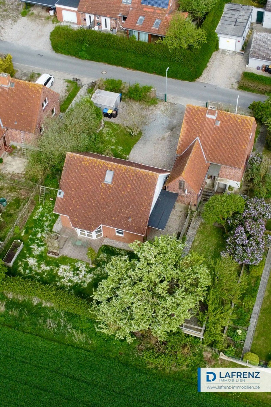 Luftbild Einfamilienhaus Fehmarn