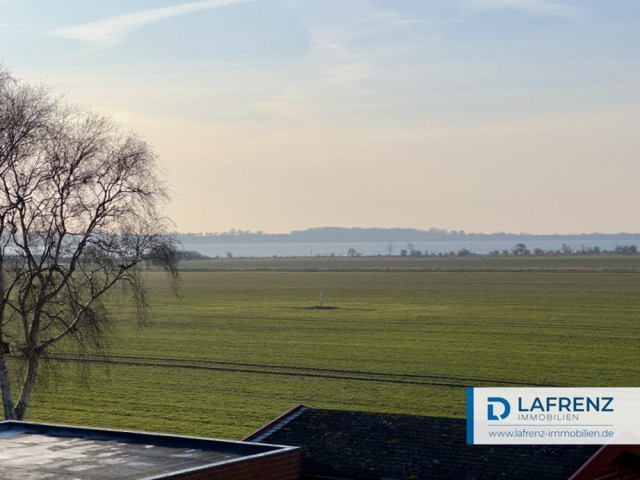 Blick aus dem Schlafzimmer Einfamilienhaus Fehmarn