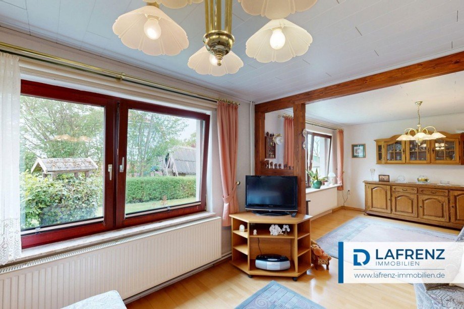 Wohnzimmer-Haupthaus-2 Einfamilienhaus Schashagen