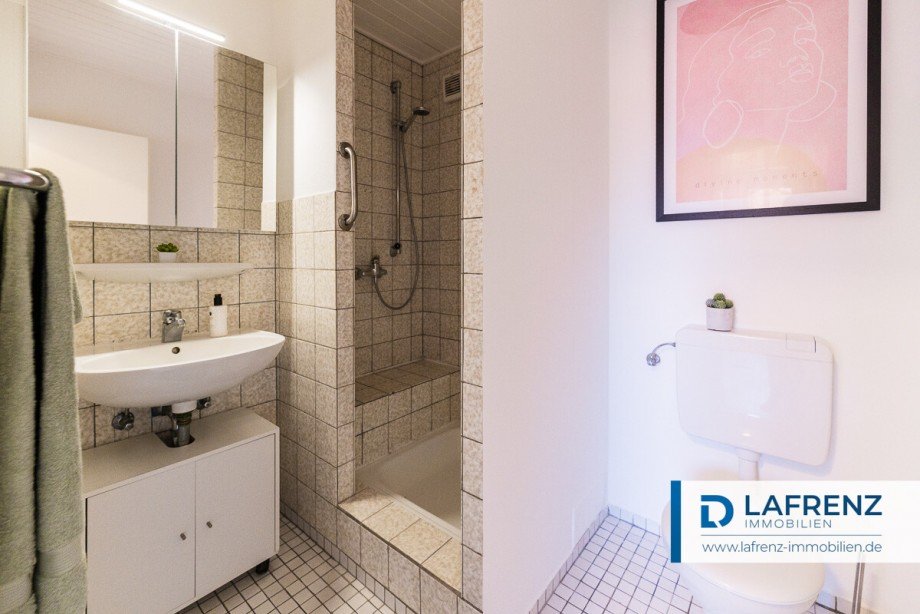 Badezimmer im Erdgeschoss Doppelhaush�lfte Gr�mitz / Lenste