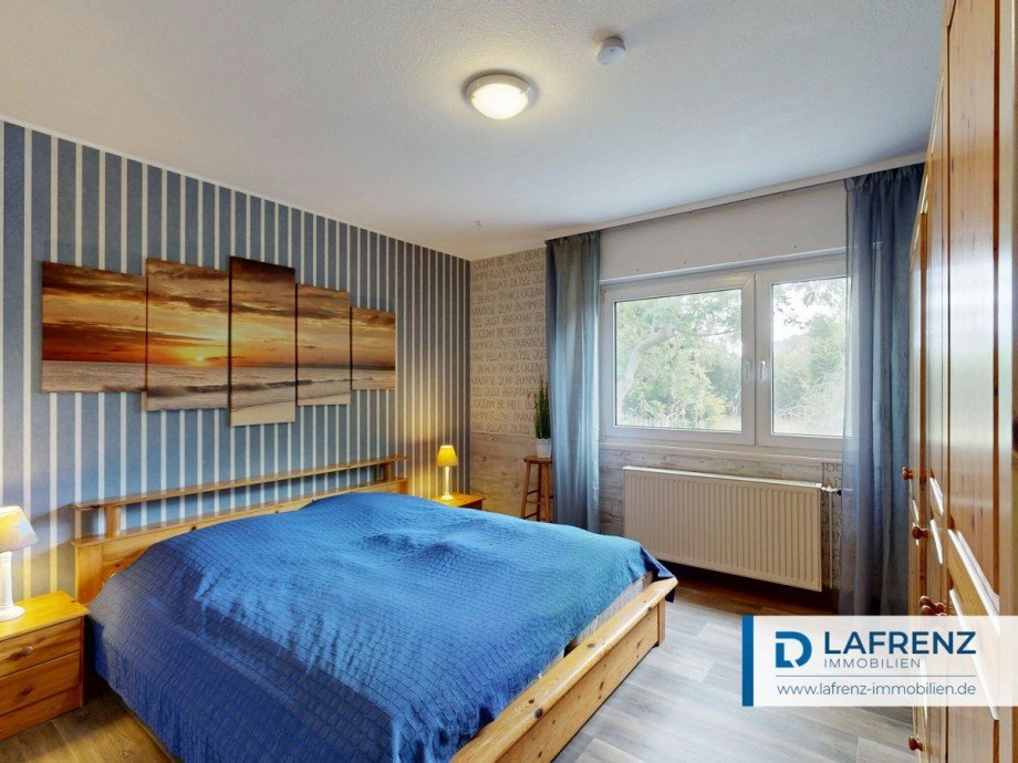 Schlafzimmer 2 Bungalow Fehmarn