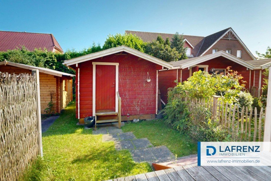 Blick-in-den-Garten Reihenmittelhaus Fehmarn / Burg auf Fehmarn