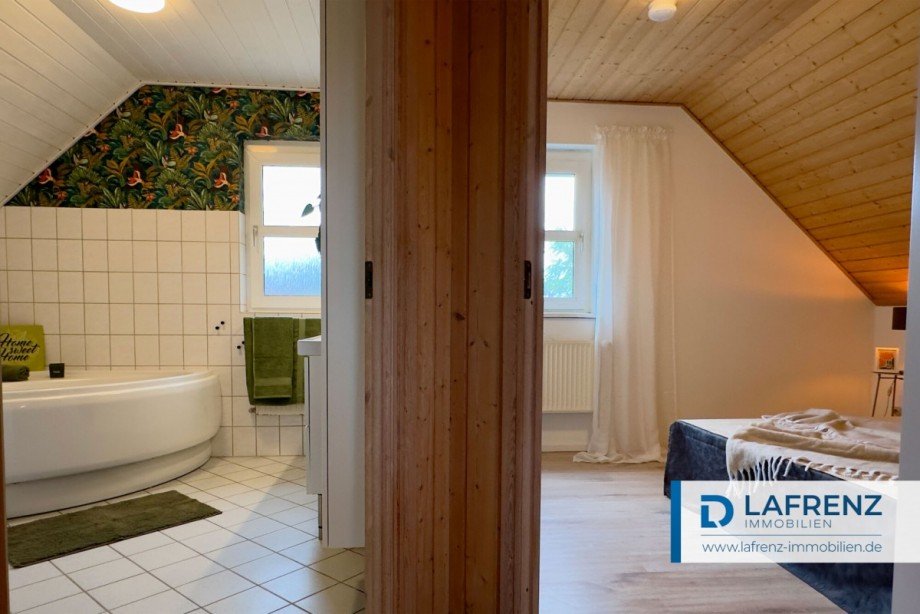 Bad-und-Schlafzimmer Einfamilienhaus Fehmarn