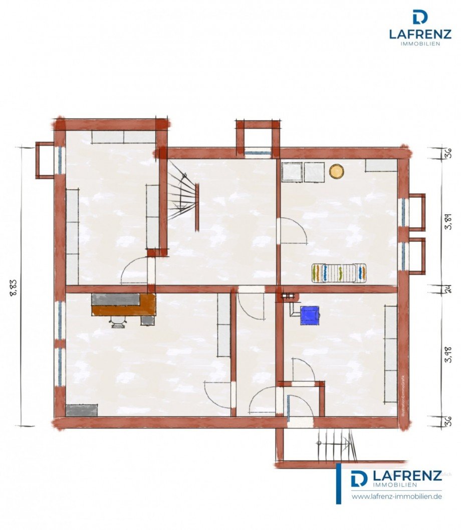 Grundriss KG Einfamilienhaus S�derau