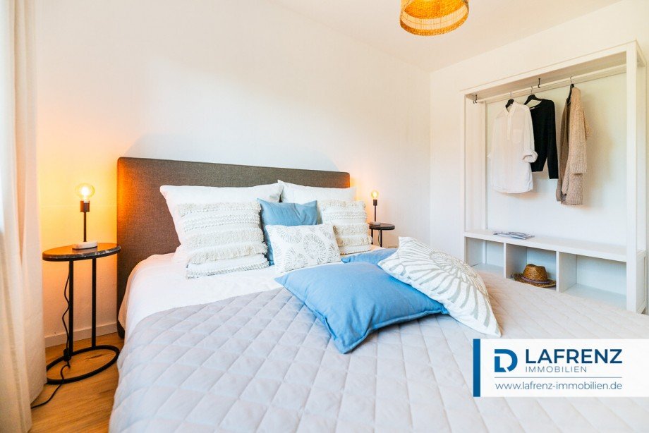 Schlafzimmer Erdgeschoss Doppelhaush�lfte Gr�mitz / Lenste