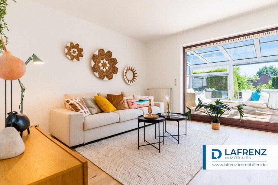 Wohnzimmer Doppelhaush�lfte Gr�mitz / Lenste