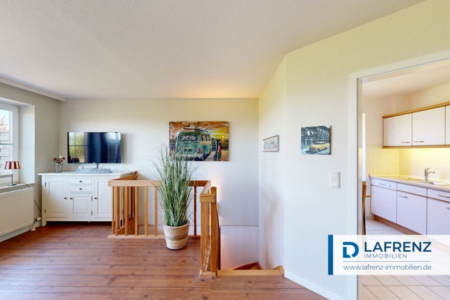 Wohnzimmer Erdgeschosswohnung Fehmarn